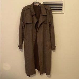 Philosophy ladies long trench coat